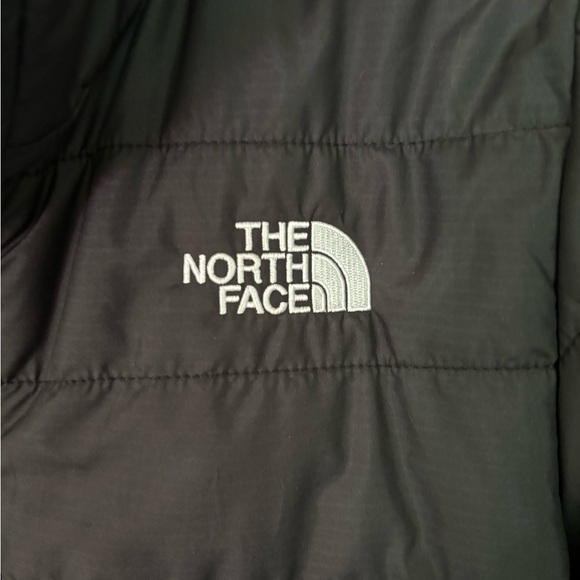 North Face Girls' Reversible Mossbud Swirl Jacket 7/8 - Picture 2 of 7